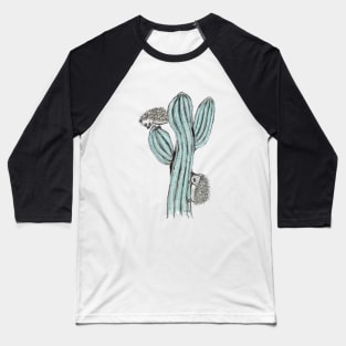 hedgehog on cactus Baseball T-Shirt